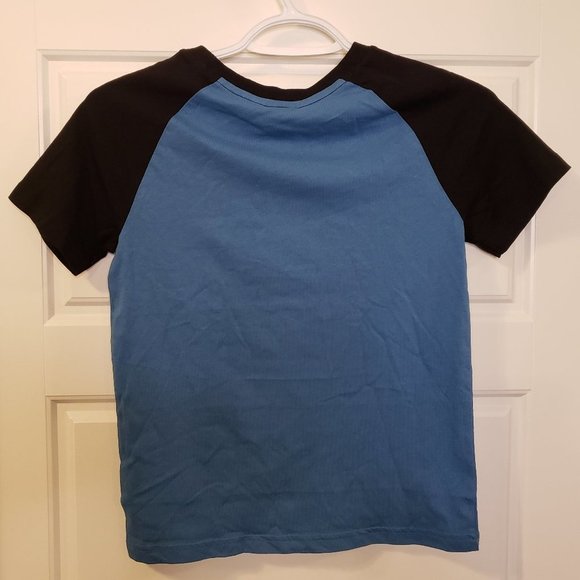 PUMA Boy's Blue Black PUMA Short-Sleeve T-shirt - Size: Medium or 7/8 - Picture 5 of 6